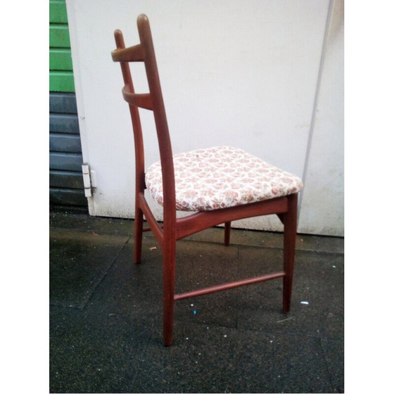 Image 1 of Ensemble de 6 chaises de salle à manger danoises vintage