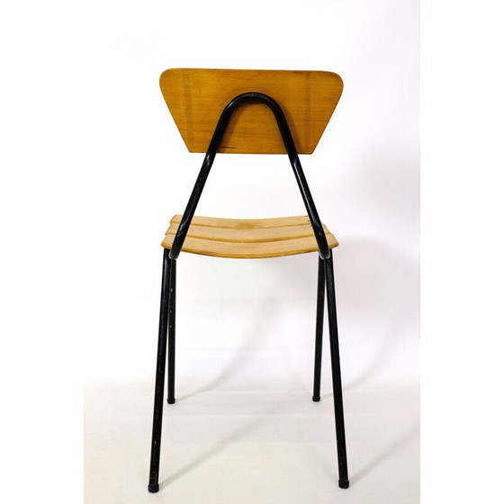 Image 1 of Chaise d'enfant vintage en bois de frêne, 1950