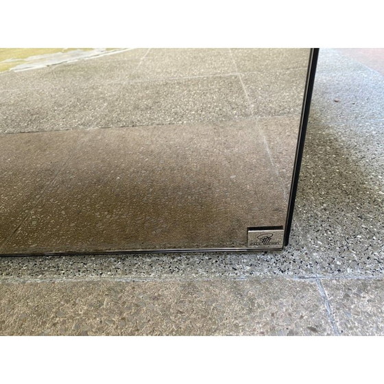 Image 1 of Table basse vintage en bois de Zebrano par Paul Michel, 1974