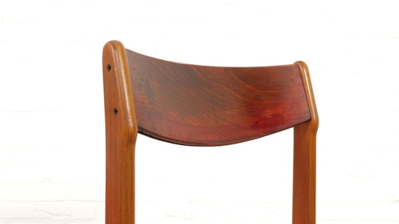 Image 1 of Ensemble de 6 chaises de salle à manger | Vintage | Re-upholstered