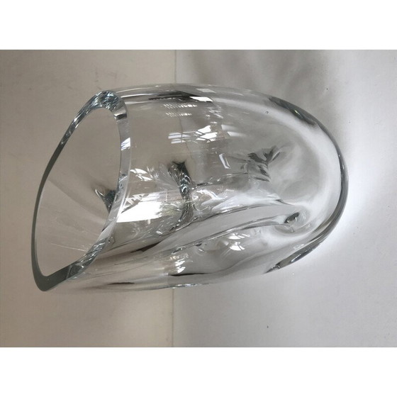 Image 1 of Vase vintage par Jiri Pacinck pour Ajeto Sklarna Lasvit, République Tchèque 1980
