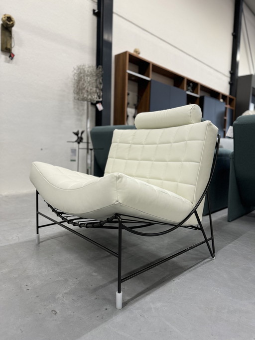 Leolux Volare Fauteuil Cuir Wapiti Sabaku