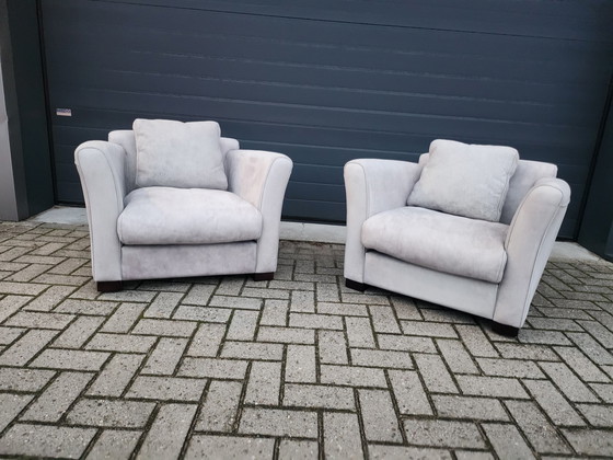 Image 1 of Baxter - Fauteuil dînatoire Set Of 2 By Piero Lissoni
