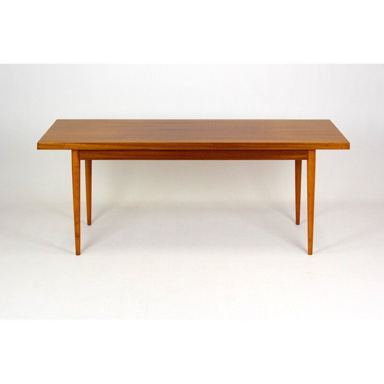 Image 1 of Table basse vintage en acajou pour Up Zavody, République tchèque 1969