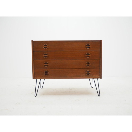 Image 1 of Commode vintage en teck recyclé, Danemark 1960