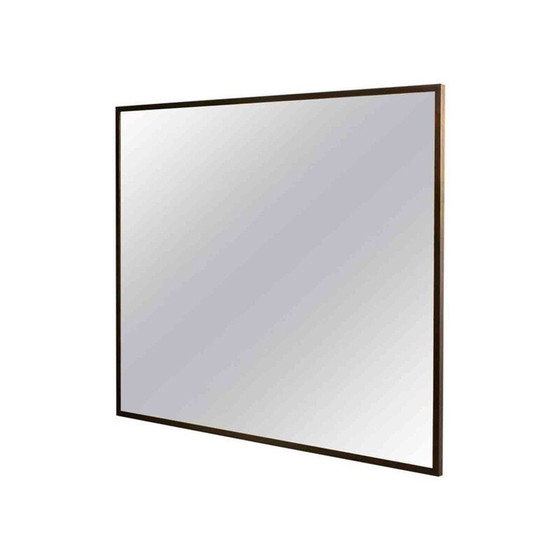 Image 1 of Grand miroir vintage en bronze