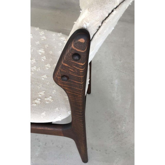 Image 1 of Ensemble de 8 chaises de salle à manger en chêne tanné par Erik Buch 1960s