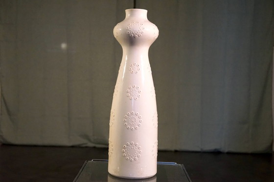 Image 1 of Vase de sol blanc de Ludwig Zepner, Allemagne, 1960Er