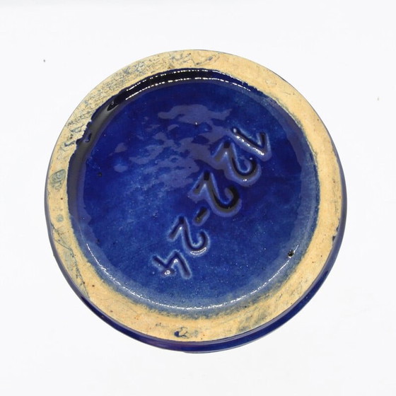 Image 1 of Vase rustique vintage en céramique pour Scheurich Keramik, Allemagne 1970