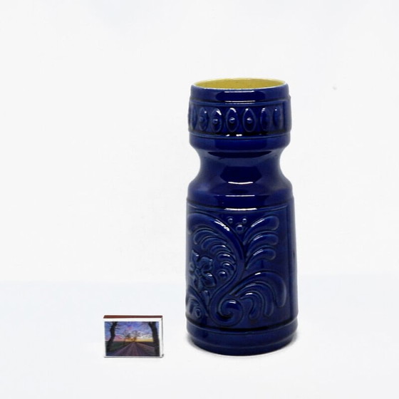 Image 1 of Vase rustique vintage en céramique pour Scheurich Keramik, Allemagne 1970