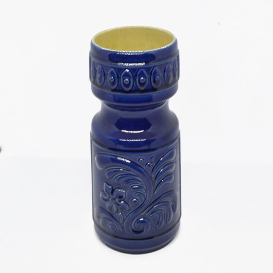 Image 1 of Vase rustique vintage en céramique pour Scheurich Keramik, Allemagne 1970