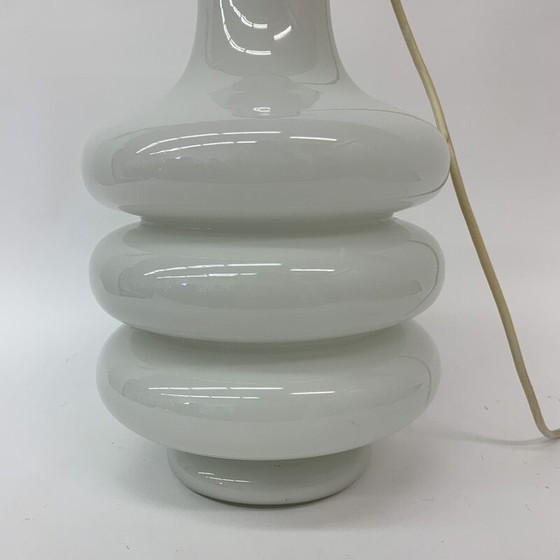 Image 1 of Lampe de table vintage en verre et métal, Allemagne 1970