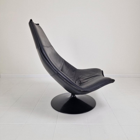 Image 1 of Paire de fauteuils vintage F585 par Geoffrey Harcourt pour Artifort, années 1990