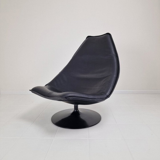 Image 1 of Paire de fauteuils vintage F585 par Geoffrey Harcourt pour Artifort, années 1990