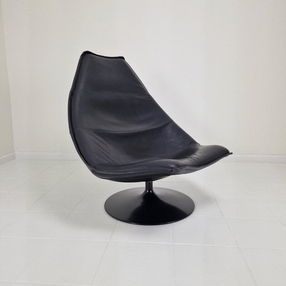 Image 1 of Paire de fauteuils vintage F585 par Geoffrey Harcourt pour Artifort, années 1990