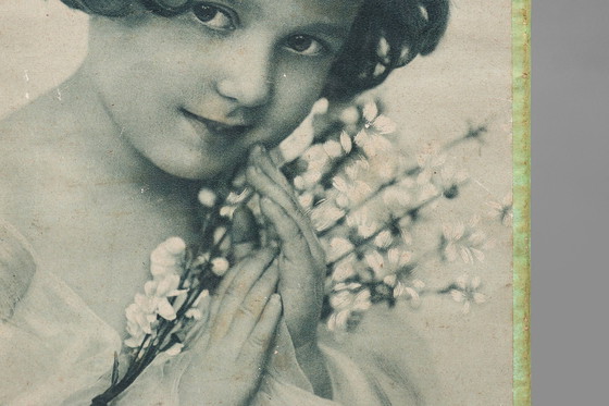 Image 1 of Boîte en carton belge Art déco, années 1930