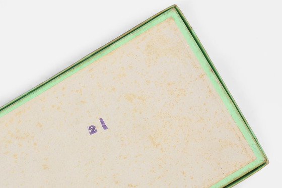 Image 1 of Boîte en carton belge Art déco, années 1930