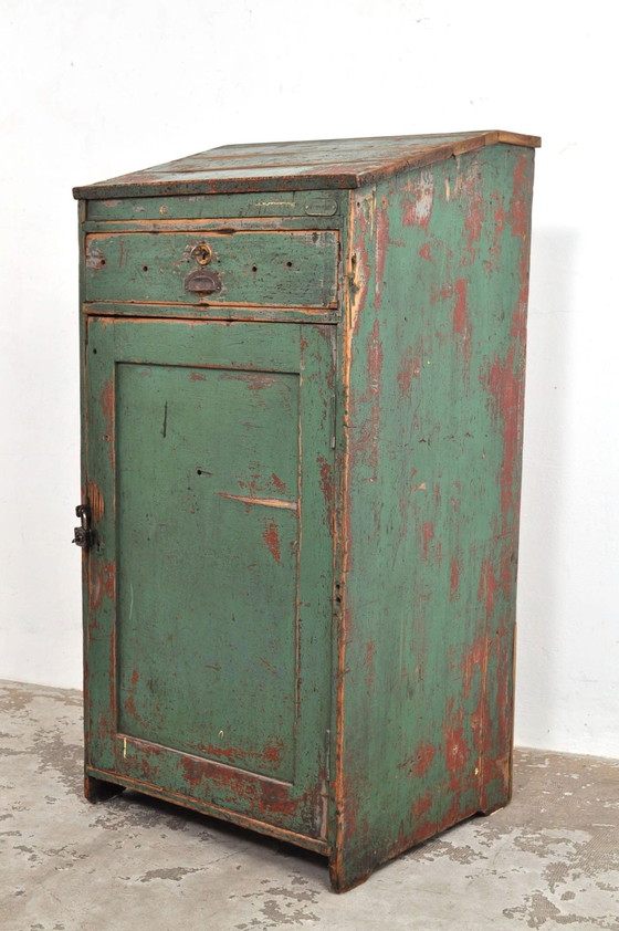 Image 1 of Armoire ou lutrin en bois vintage, années 1950