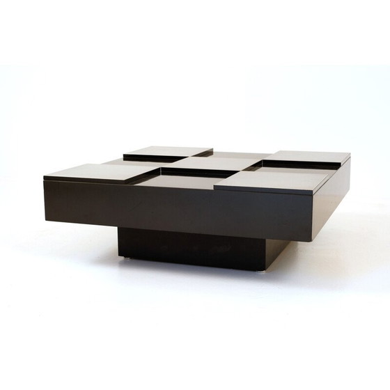 Image 1 of Table basse vintage à carreaux, 1970