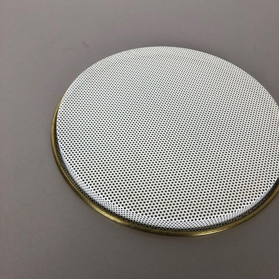 Image 1 of Plateau en métal vintage "Rigituelle", France 1960