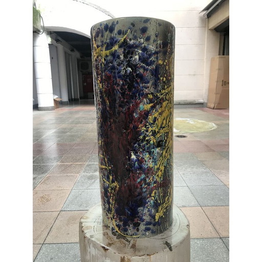 Porte-parapluie vintage en céramique, 1966