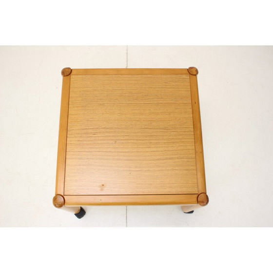 Image 1 of Table de conférence mobile vintage pour Ton, Tchécoslovaquie 1970