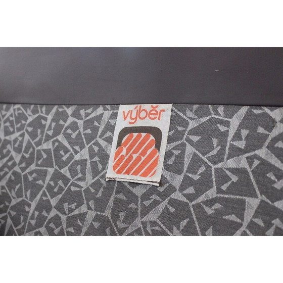 Image 1 of Canapé Vyber en cuir de hêtre marron - 1970