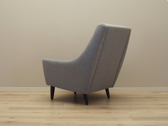 Image 1 of Fauteuil gris, Design danois, 1970S, Production : Danemark