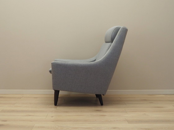 Image 1 of Fauteuil gris, Design danois, 1970S, Production : Danemark