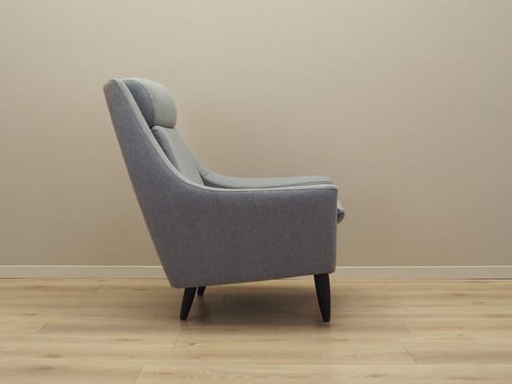 Image 1 of Fauteuil gris, Design danois, 1970S, Production : Danemark