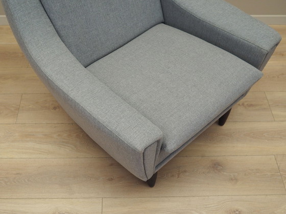 Image 1 of Fauteuil gris, Design danois, 1970S, Production : Danemark