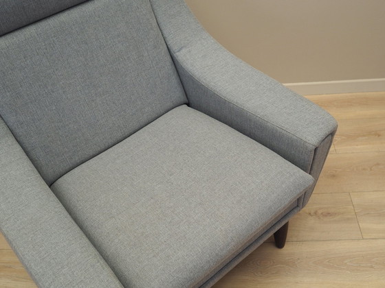 Image 1 of Fauteuil gris, Design danois, 1970S, Production : Danemark