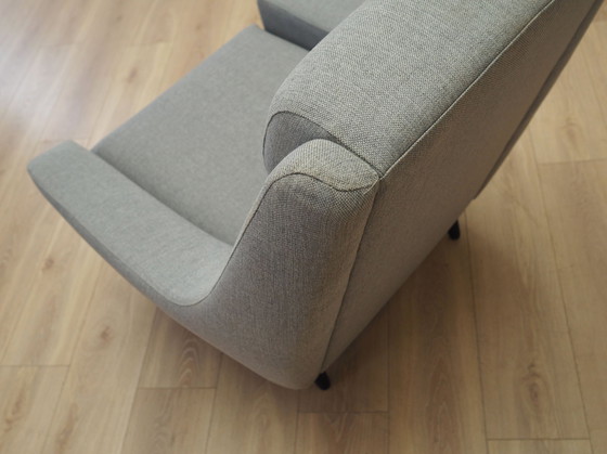 Image 1 of Fauteuil gris, Design danois, 1970S, Production : Danemark