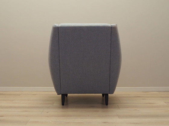 Image 1 of Fauteuil gris, Design danois, 1970S, Production : Danemark