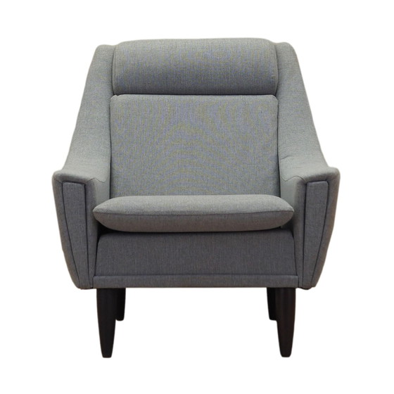 Image 1 of Fauteuil gris, Design danois, 1970S, Production : Danemark