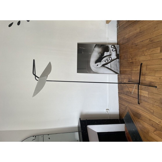 Image 1 of Lampadaire réglable vintage en aluminium, 1970