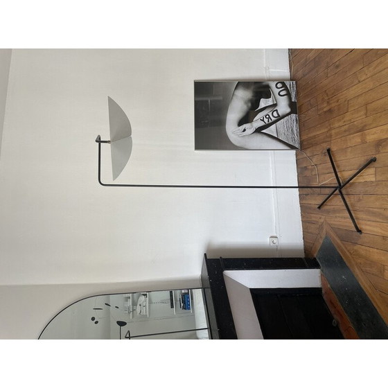 Image 1 of Lampadaire réglable vintage en aluminium, 1970