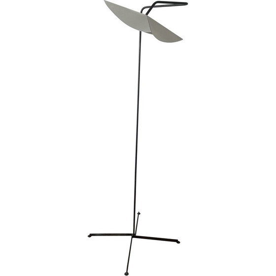 Image 1 of Lampadaire réglable vintage en aluminium, 1970