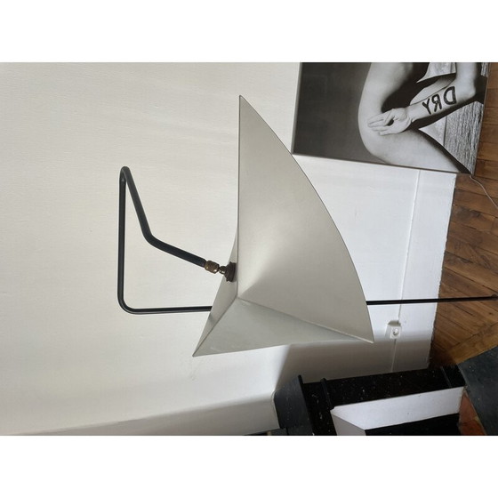 Image 1 of Lampadaire réglable vintage en aluminium, 1970