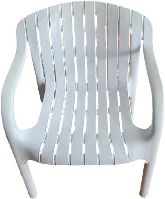 Image 1 of Chaises de jardin 4 pièces par Pierre Paulin pour Alibert