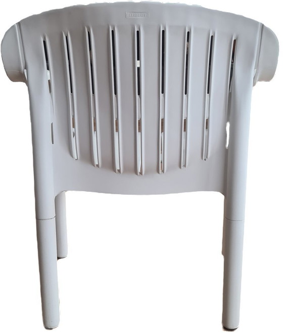 Image 1 of Chaises de jardin 4 pièces par Pierre Paulin pour Alibert