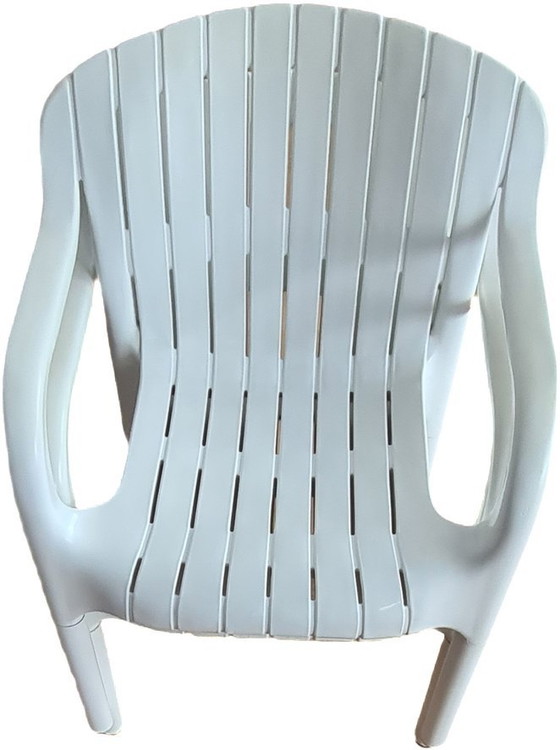 Image 1 of Chaises de jardin 4 pièces par Pierre Paulin pour Alibert