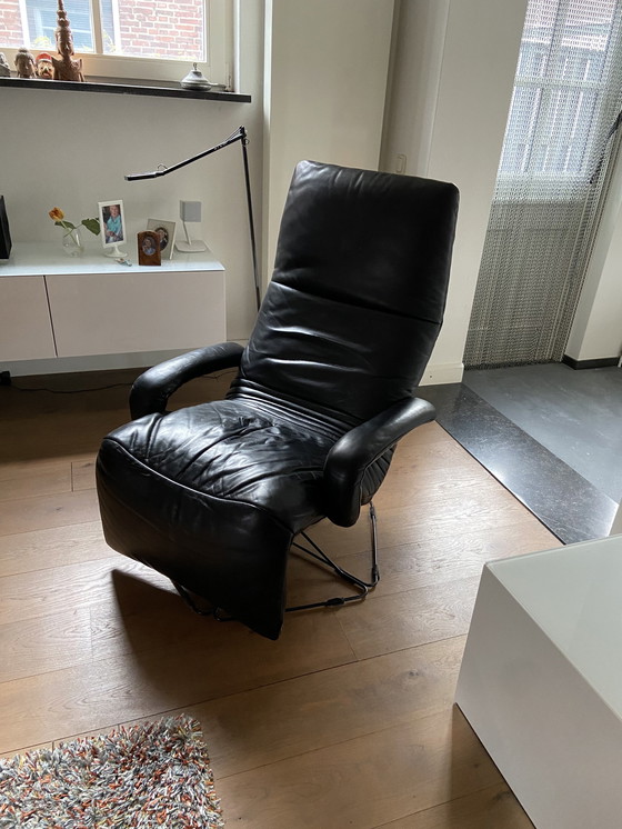 Image 1 of Fauteuil inclinable Jori en cuir