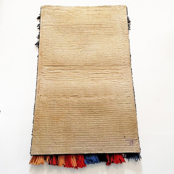 Image 1 of Tapis mural vintage en laine par Ewald Kröner pour Schloss Hackhausen, Allemagne 1970