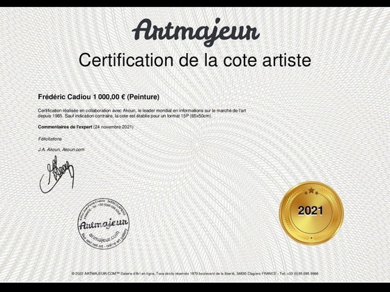 Image 1 of Lot de 5 Esquisses sur Papier Blanc 250g. Format 21x14,5 cm.