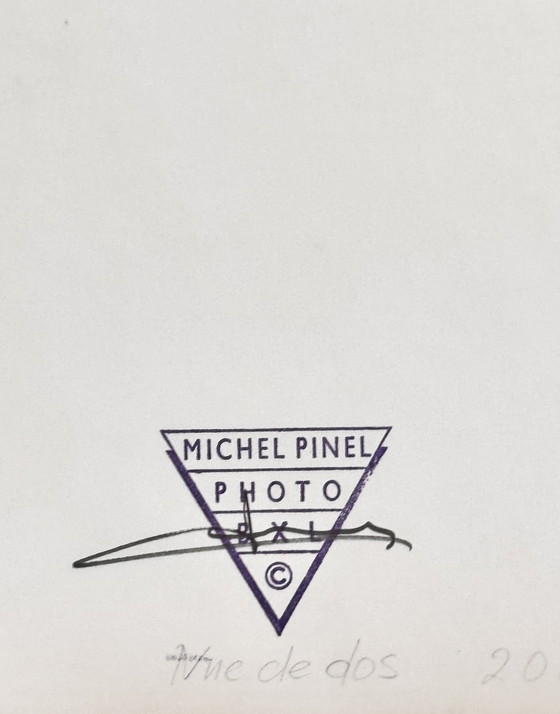 Image 1 of Michel Pinel 1949-2022 Superbe Photographie De Nu Artistique De Grande Qualité 