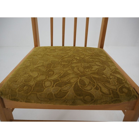 Image 1 of Ensemble de 4 chaises de salle à manger du milieu du siècle, Tchécoslovaquie, années 1970