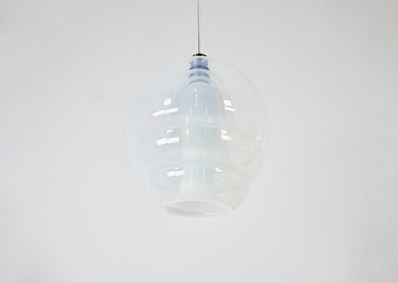 Image 1 of Ls 134 Medusa Glass Hanging Lamp By Carlo Nason For Mazzega, 1960S