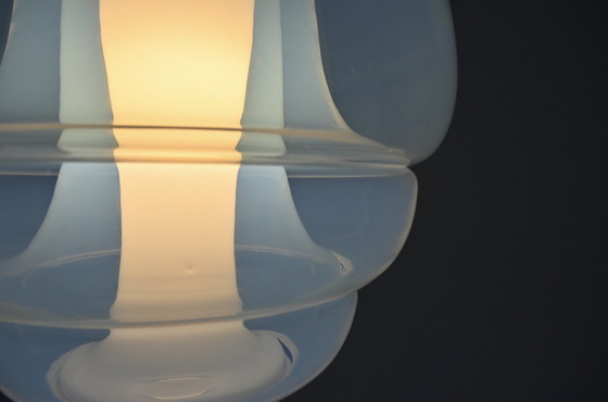Image 1 of Ls 134 Medusa Glass Hanging Lamp By Carlo Nason For Mazzega, 1960S