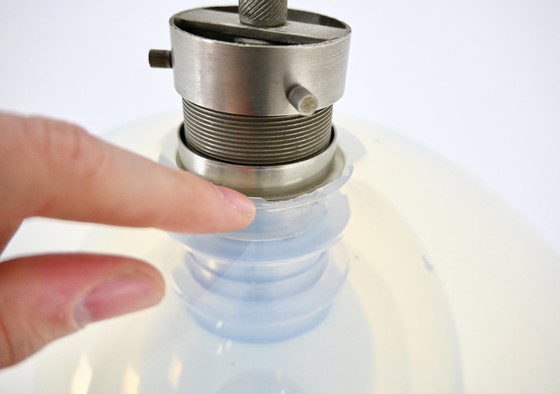 Image 1 of Ls 134 Medusa Glass Hanging Lamp By Carlo Nason For Mazzega, 1960S